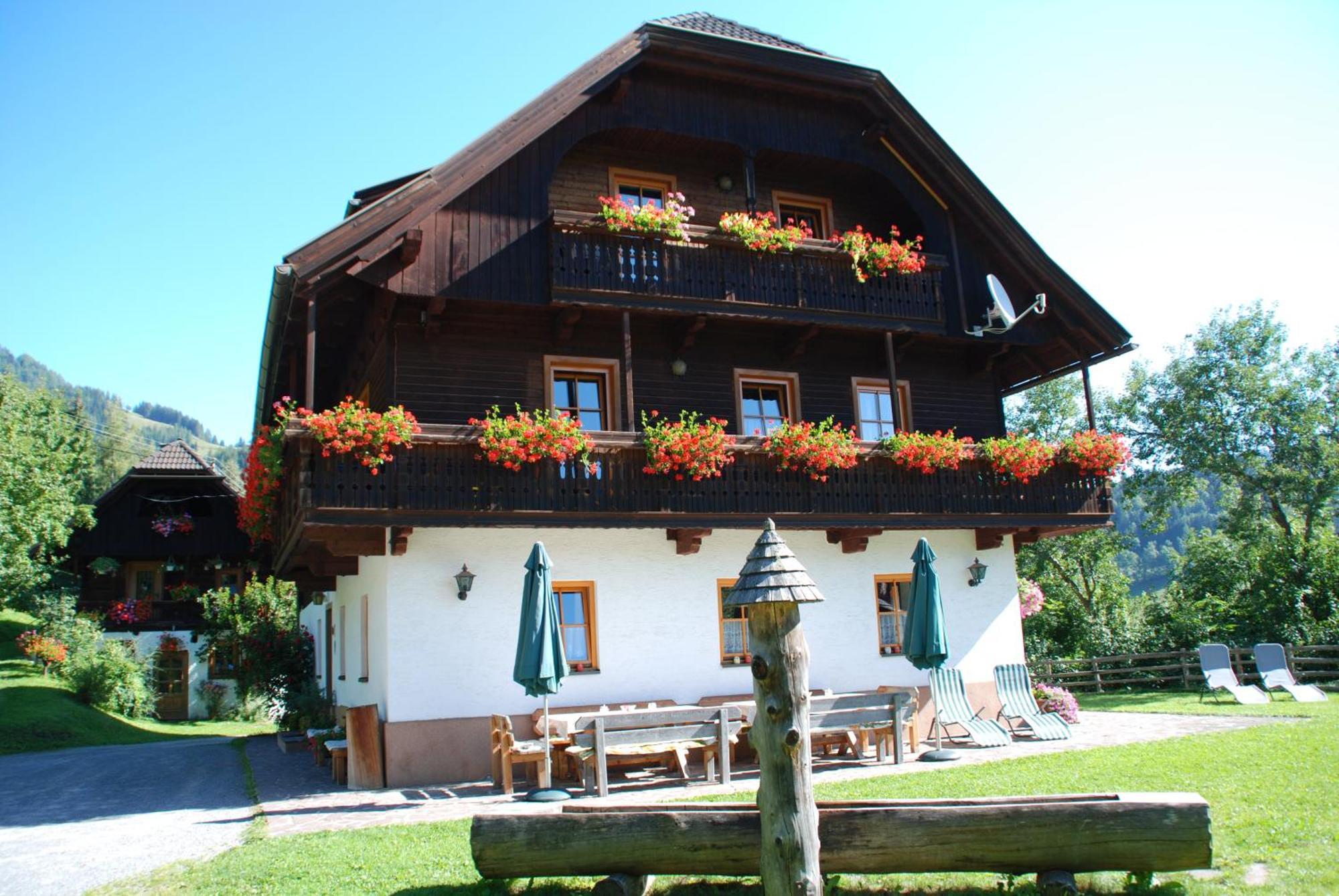 Ferienwohnung Lahnerhof Arriach Exterior foto